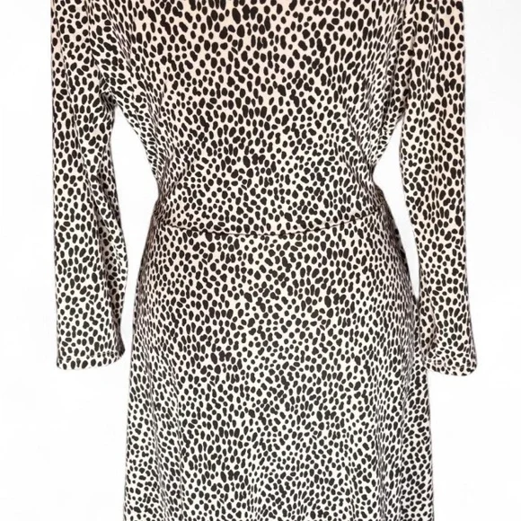 Banana Republic Black and White Animal Print Dress - Picture 7 of 10